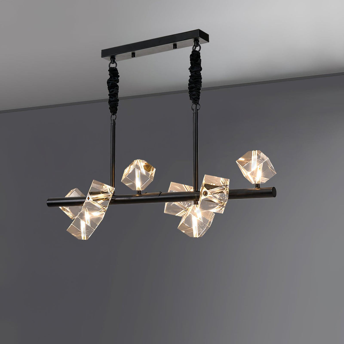 Eurthiel Luxe Kristall-Pendelleuchte