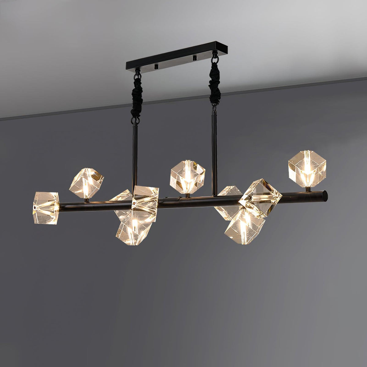 Eurthiel Luxe Kristall-Pendelleuchte