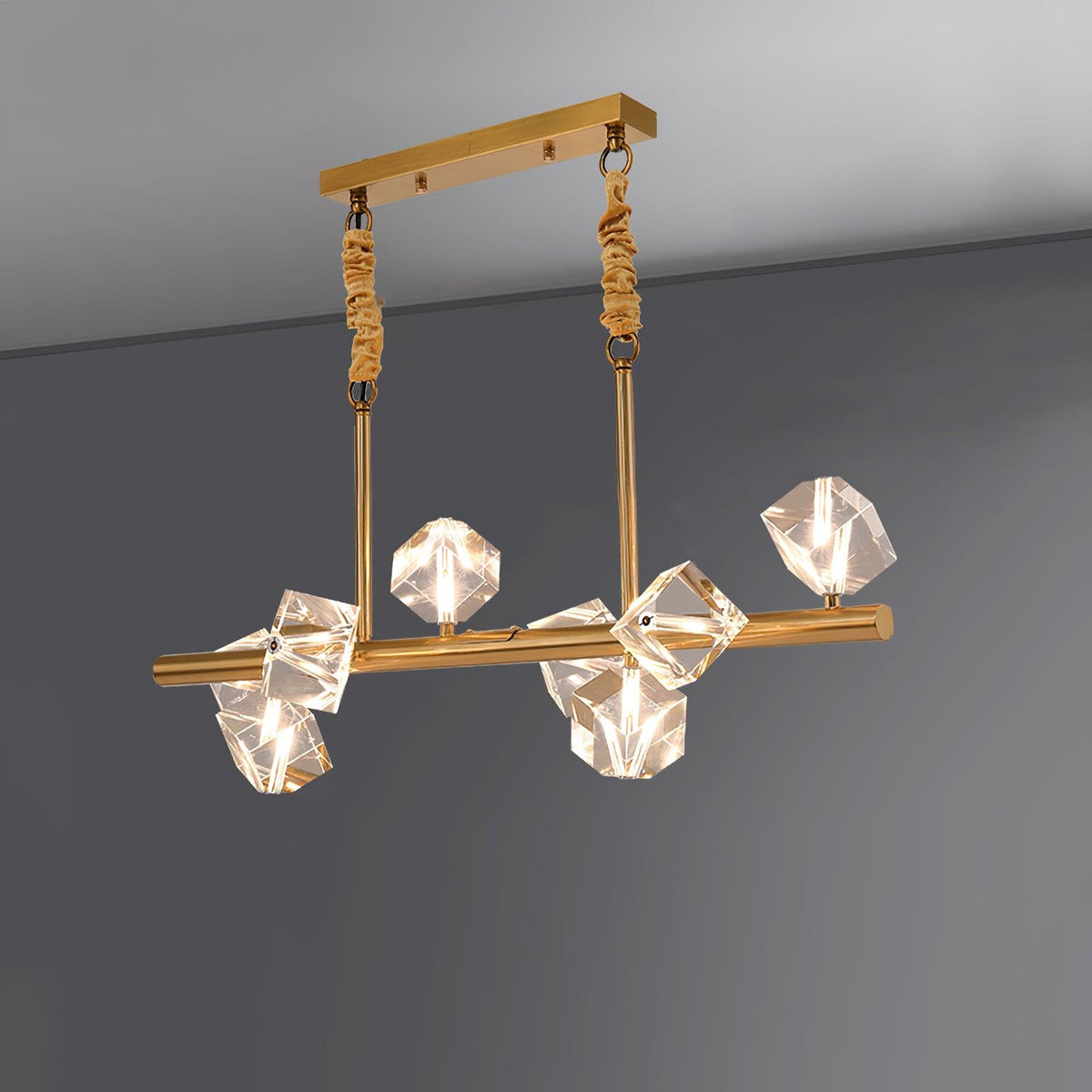 Eurthiel Luxe Kristall-Pendelleuchte