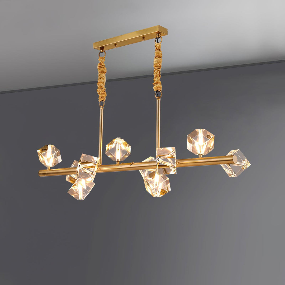 Eurthiel Luxe Kristall-Pendelleuchte