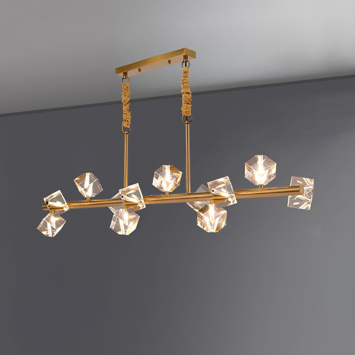 Eurthiel Luxe Kristall-Pendelleuchte