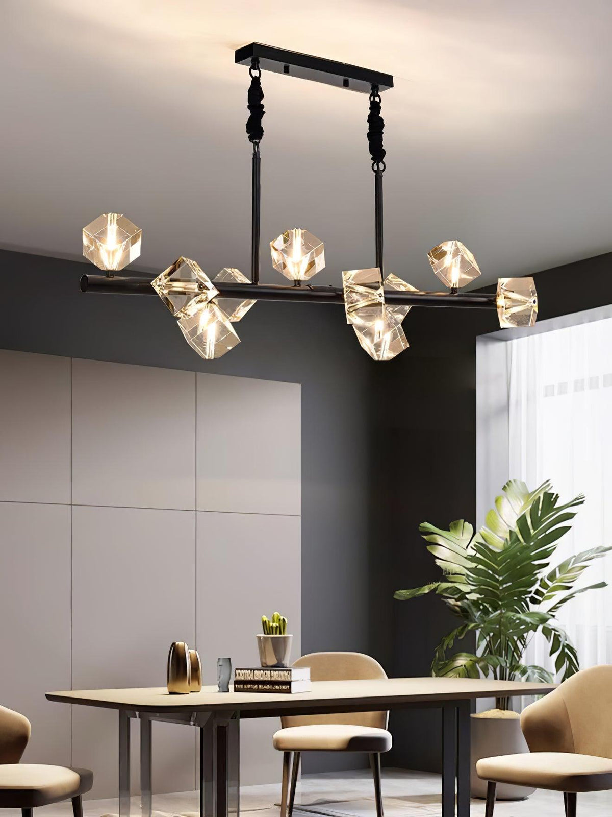 Eurthiel Luxe Kristall-Pendelleuchte