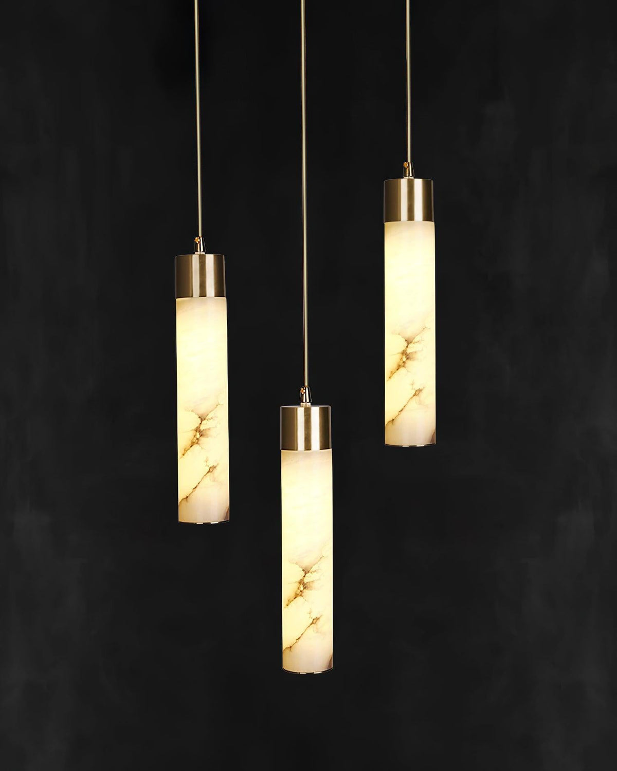 Rin Pendelleuchte aus Alabaster