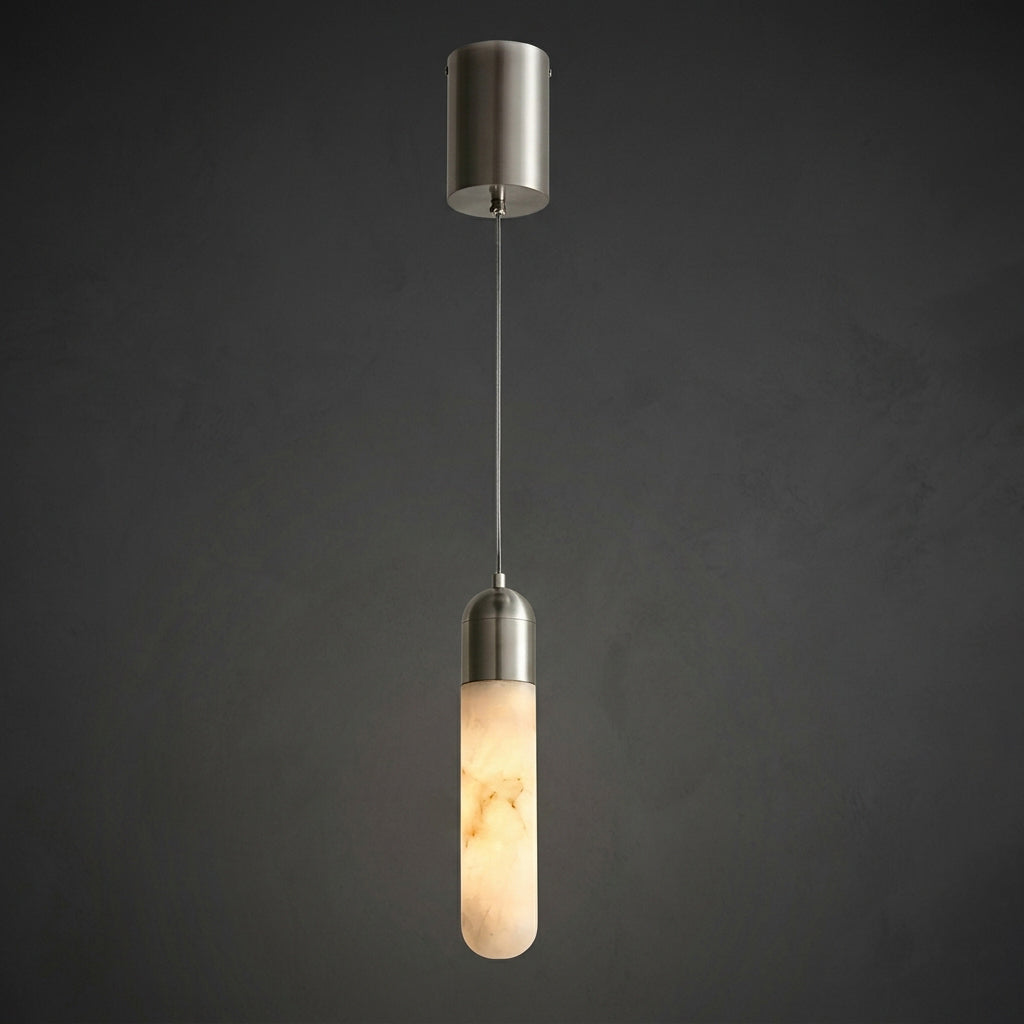 Loxcombe Alabaster-Pendelleuchte