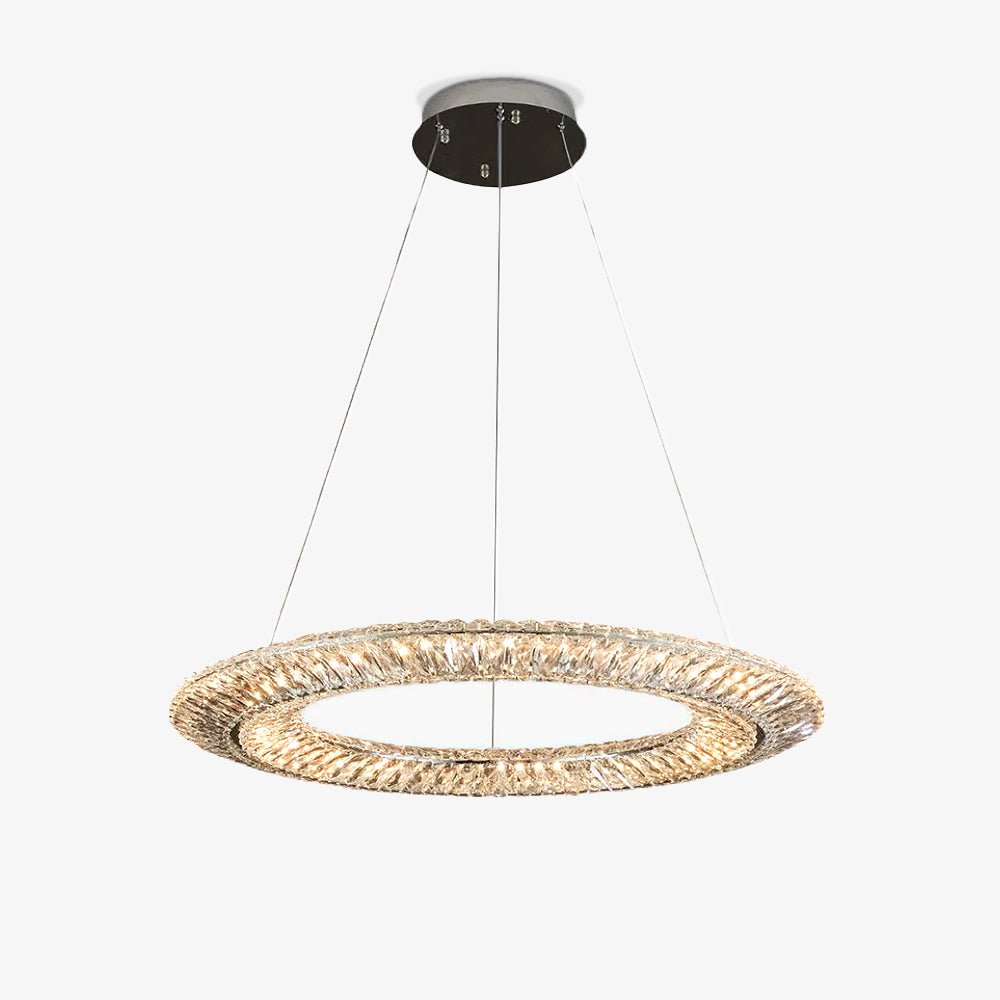 Tev Kronleuchter Geometrisch Kristall LED Elegant