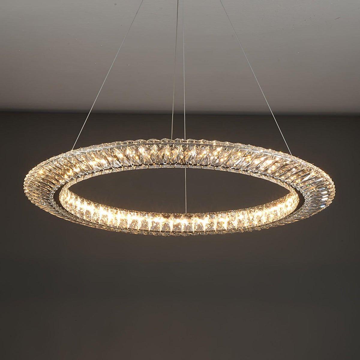 Tev Kronleuchter Geometrisch Kristall LED Elegant