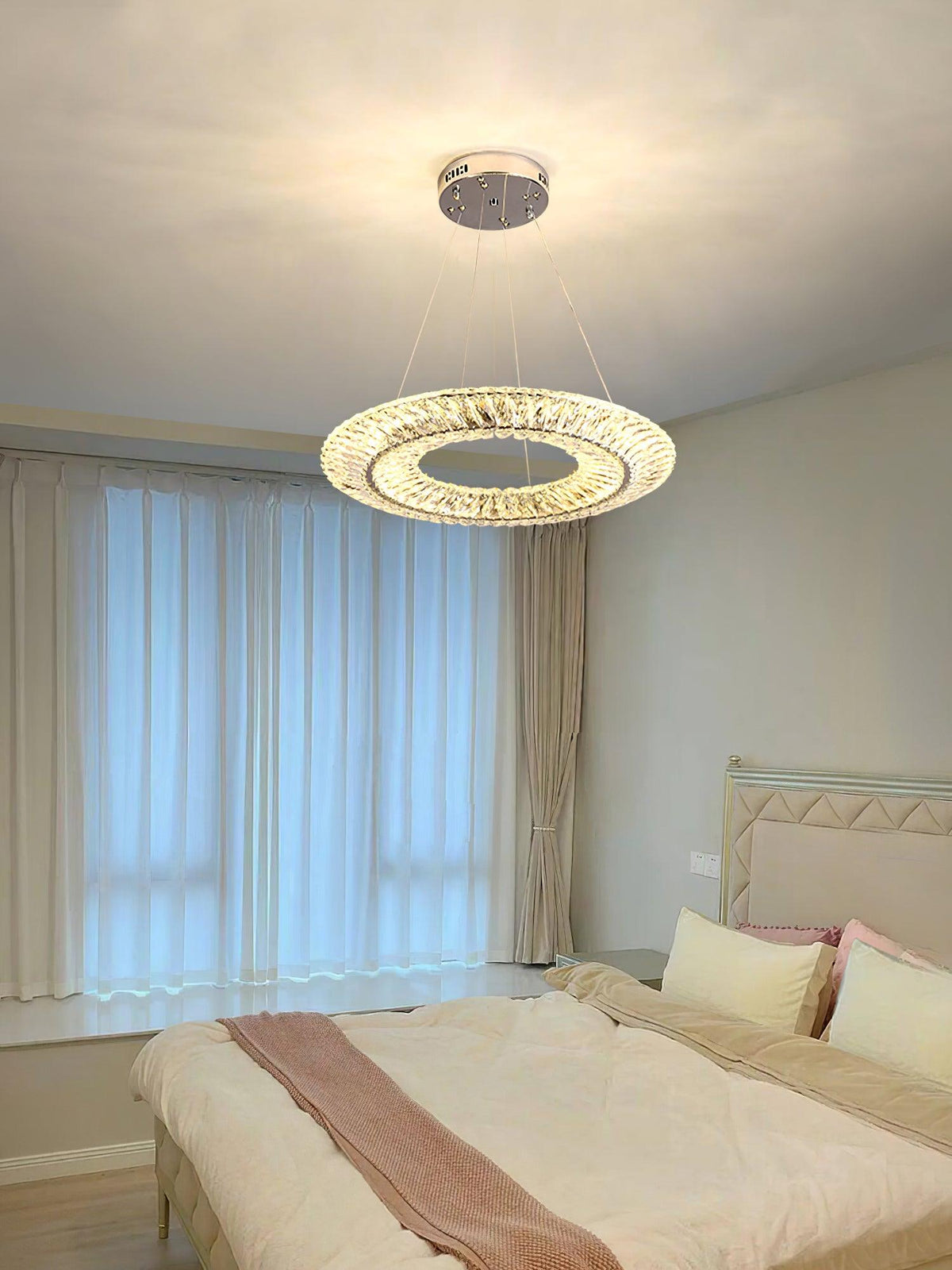 Tev Kronleuchter Geometrisch Kristall LED Elegant