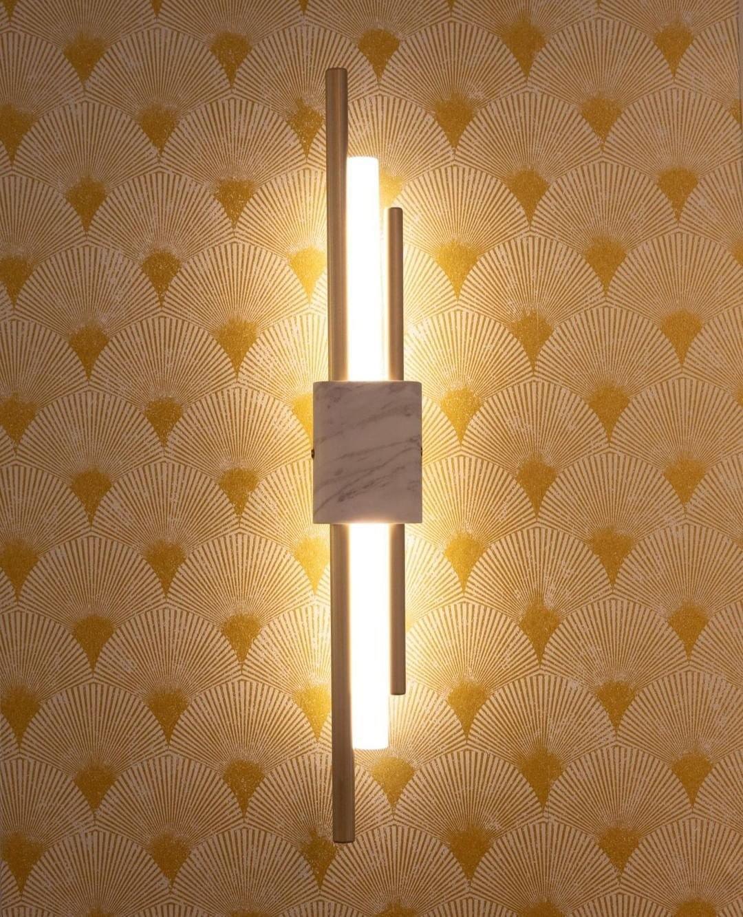 Mirenol Premium skandinavisch Art Marmor Wandleuchte
