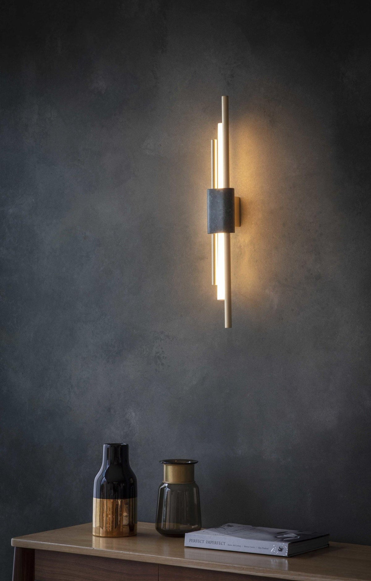 Mirenol Premium skandinavisch Art Marmor Wandleuchte