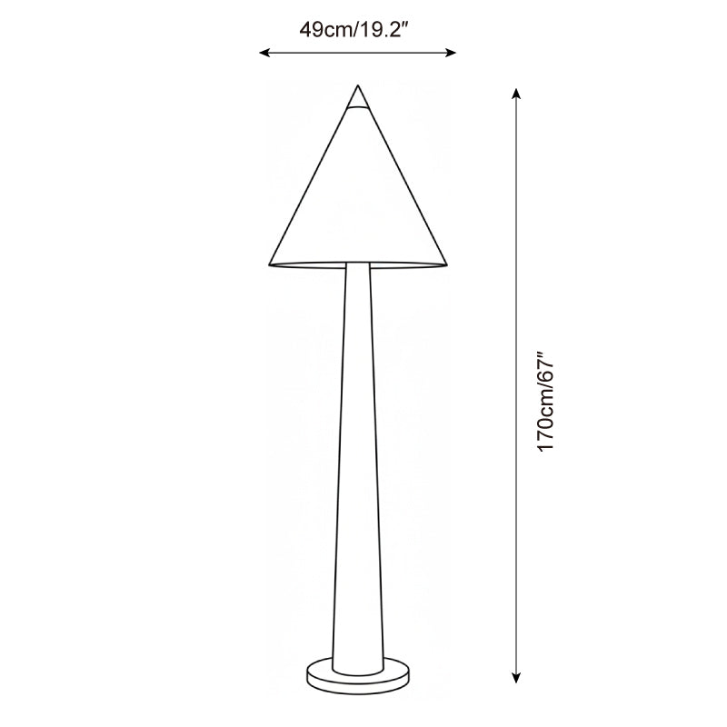 Cone-Gable Stehleuchte