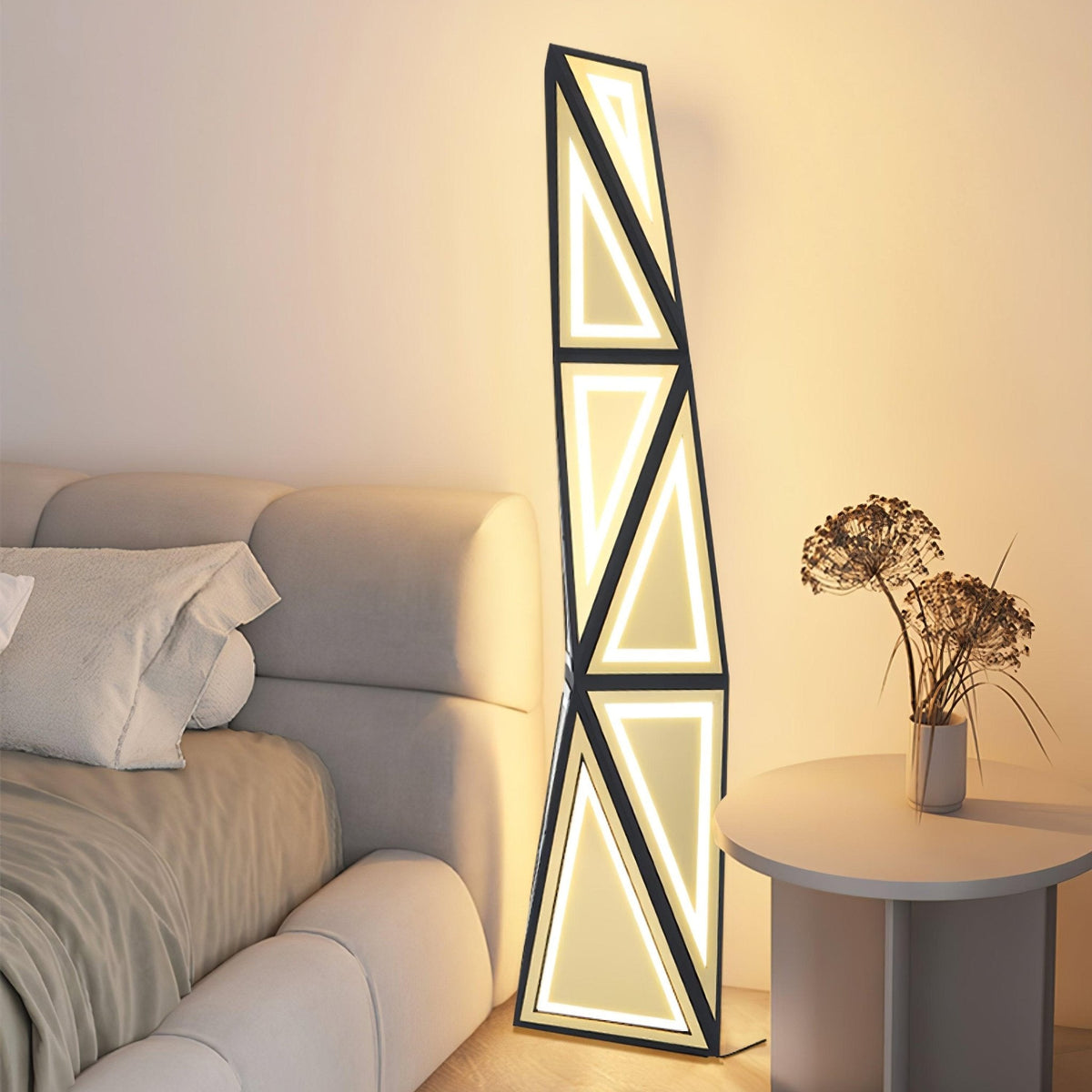 Evvelora Geometrische LED-Stehleuchte