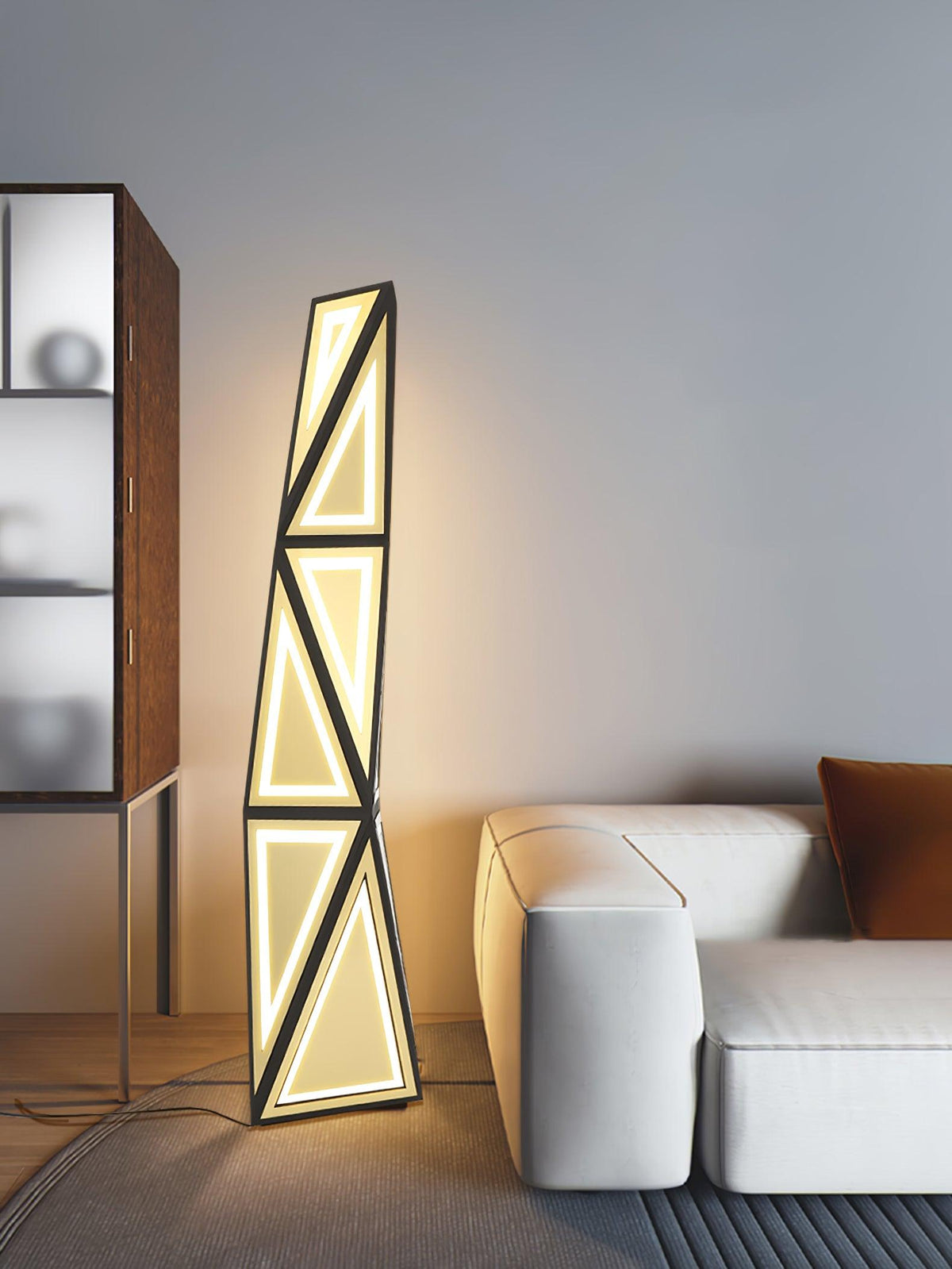 Evvelora Geometrische LED-Stehleuchte