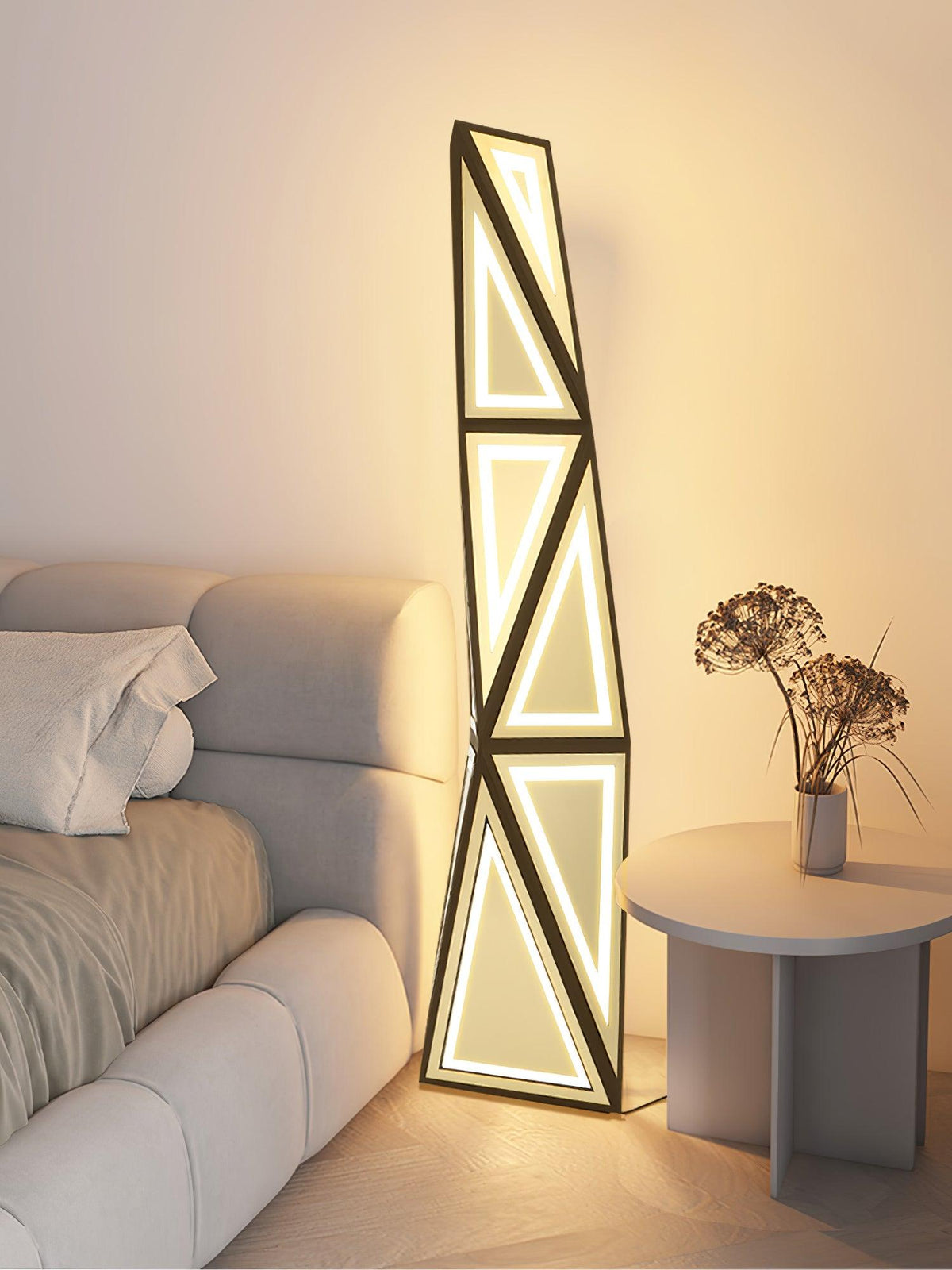 Evvelora Geometrische LED-Stehleuchte