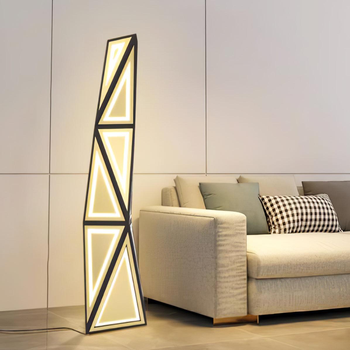 Evvelora Geometrische LED-Stehleuchte