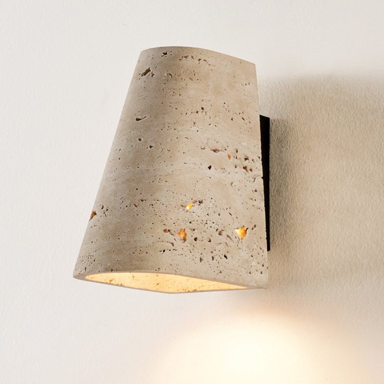 Tavren Travertine Wandleuchte