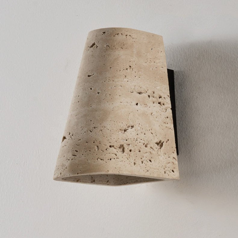 Tavren Travertine Wandleuchte