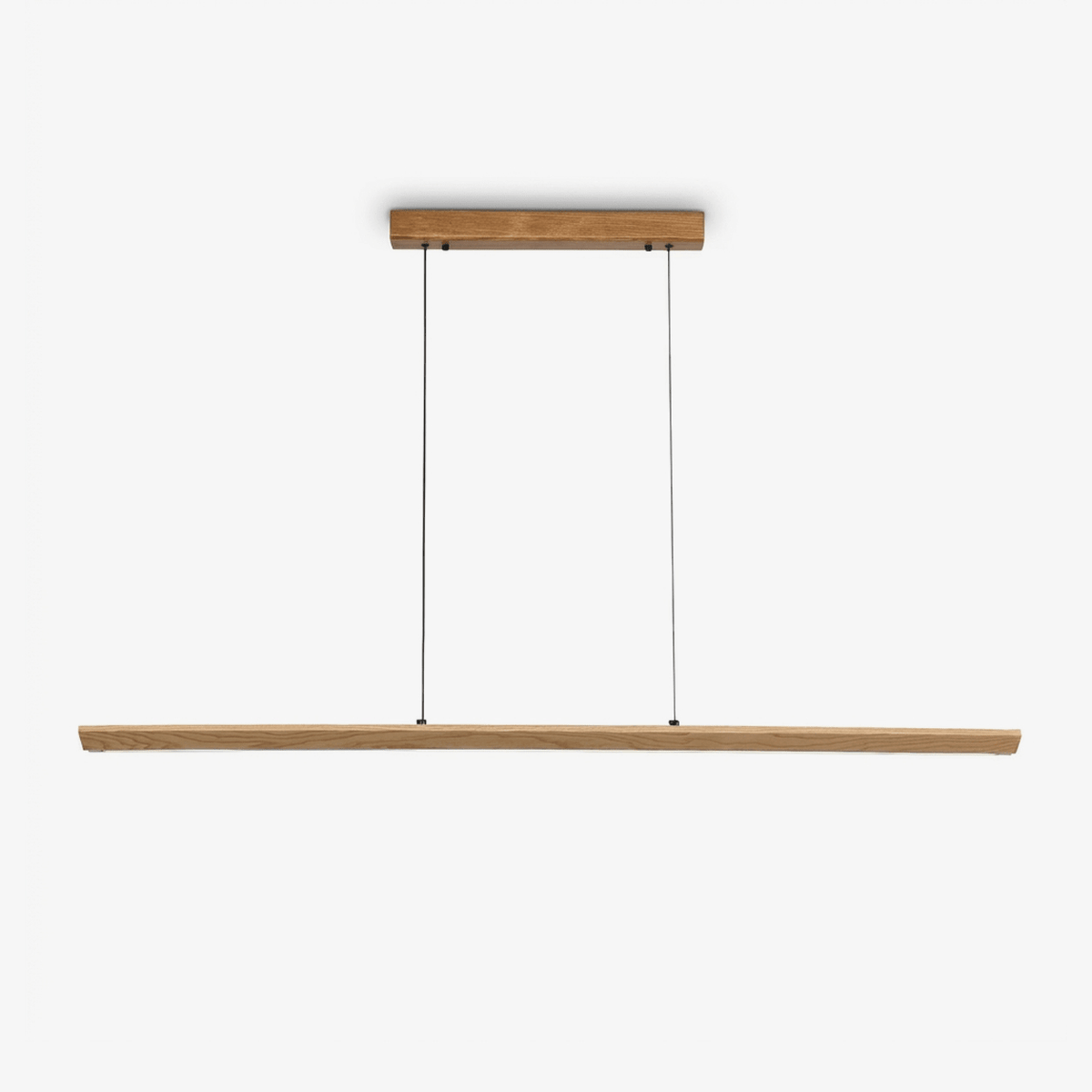 Alderine Pendelleuchte aus Holz linear