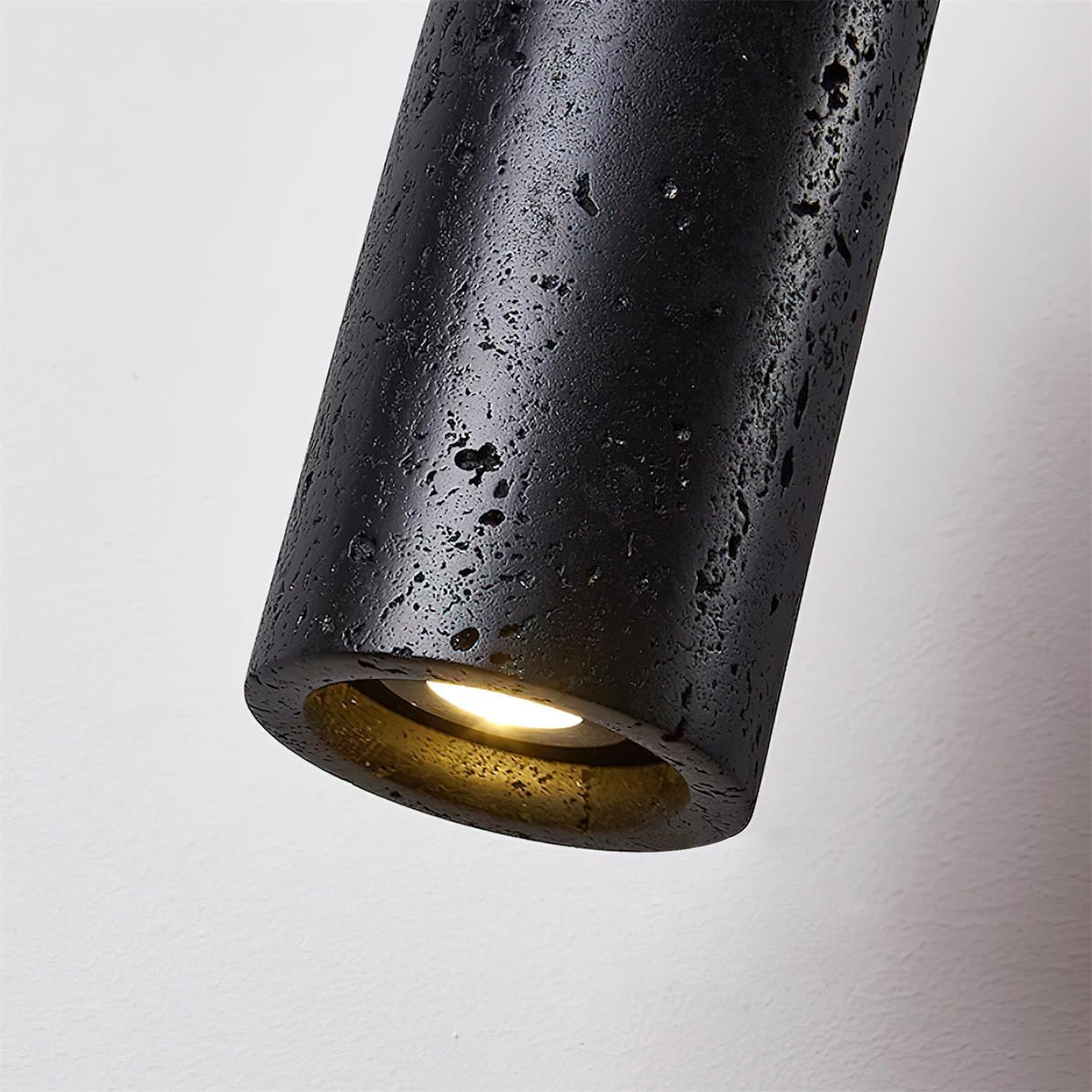 Nerova Pendelleuchte Travertin Holz Minimalistisch