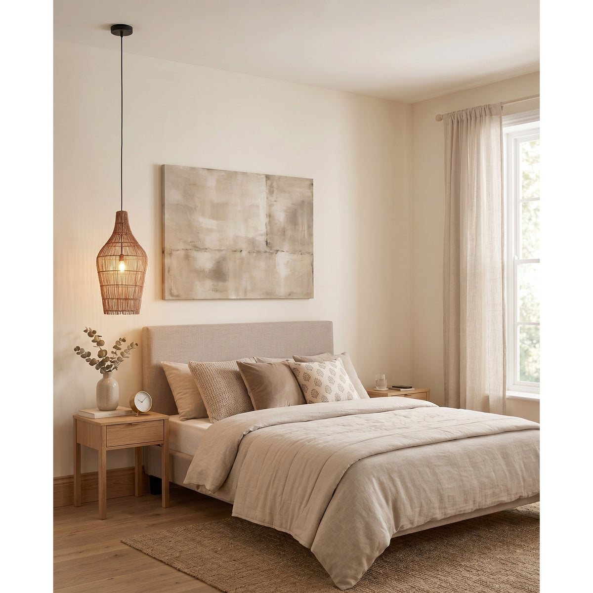 Canerielle Rattan Pendelleuchte
