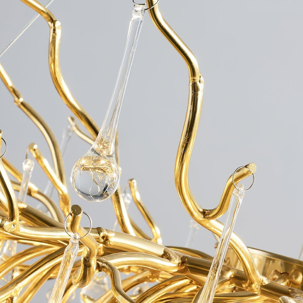 Cyrinine Kronleuchter im postmodernen Luxus-Stil aus Kristall