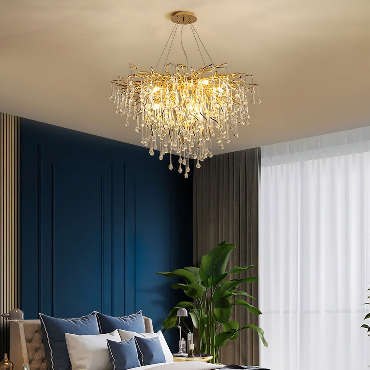 Cyrinine Kronleuchter im postmodernen Luxus-Stil aus Kristall