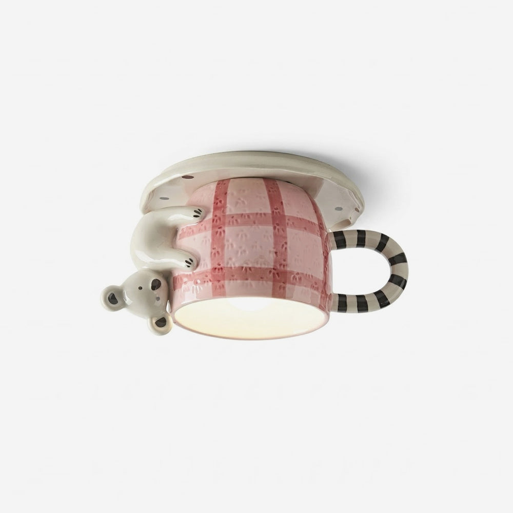 Cozette Tasse flache Deckenleuchte