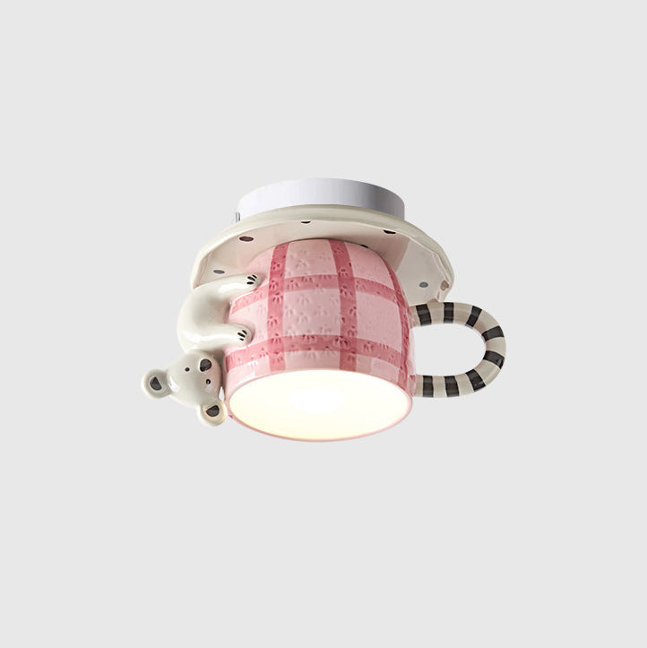 Cozette Tasse flache Deckenleuchte