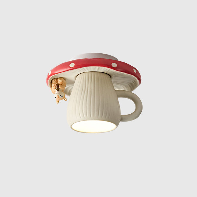 Cozette Tasse flache Deckenleuchte