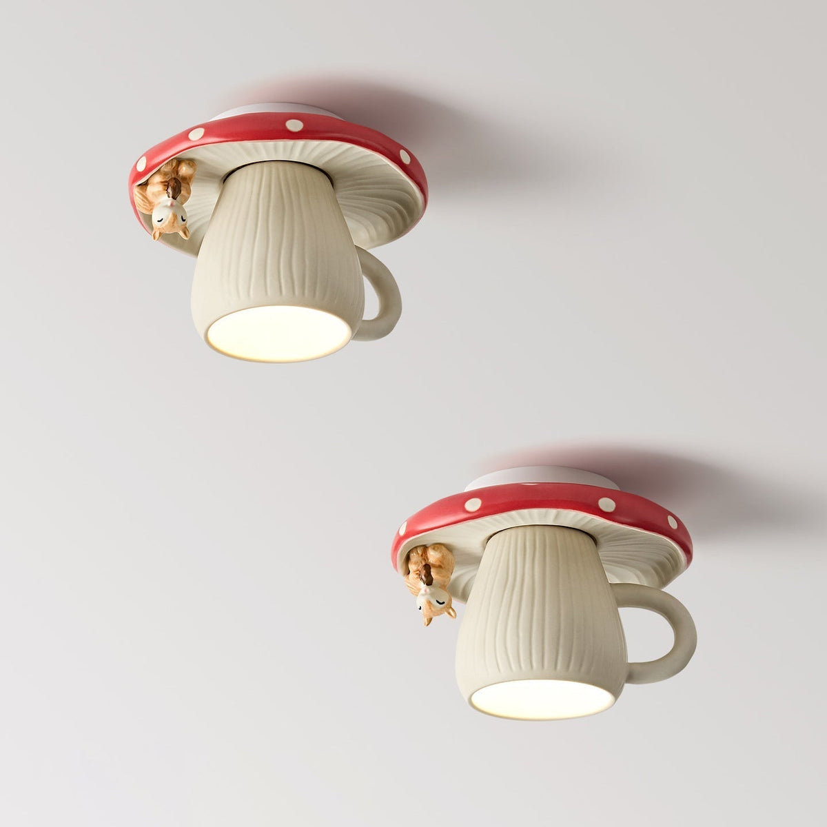 Cozette Tasse flache Deckenleuchte