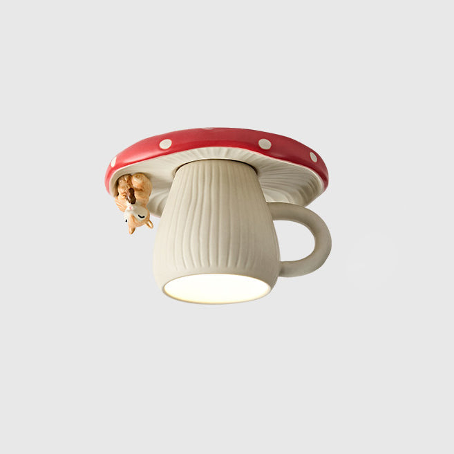 Cozette Tasse flache Deckenleuchte