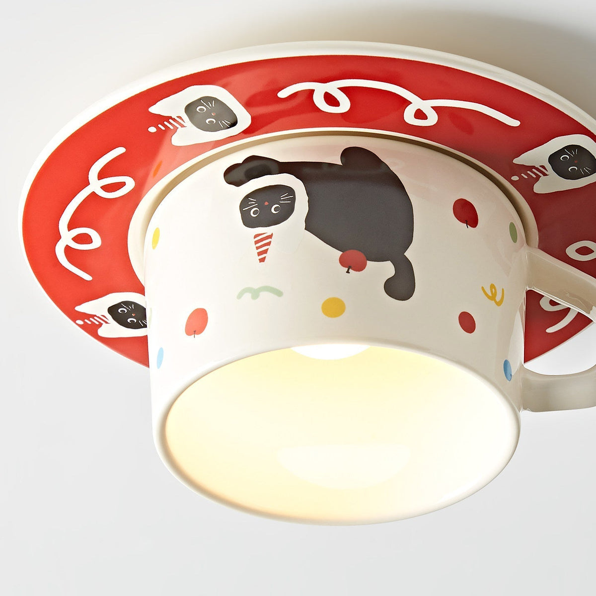 Cozette Tasse flache Deckenleuchte