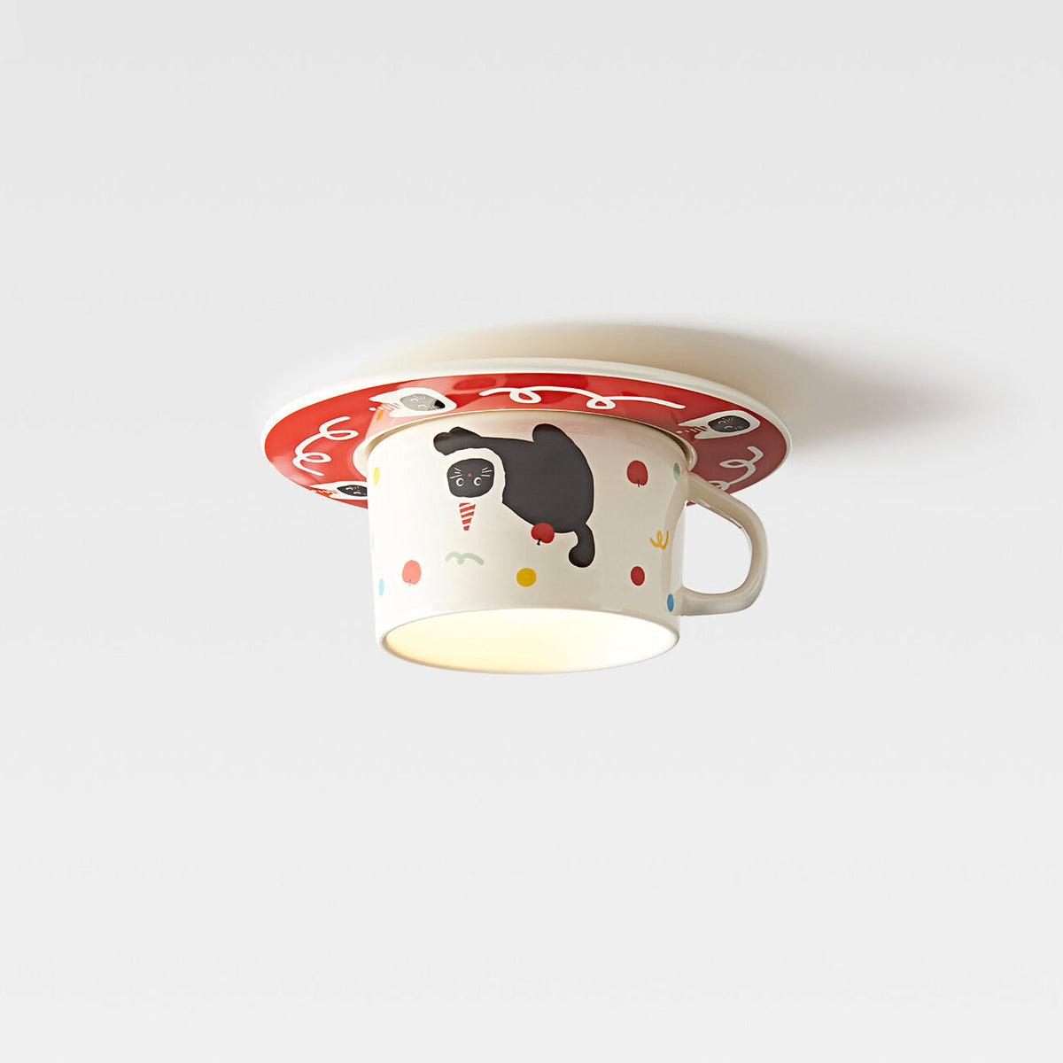 Cozette Tasse flache Deckenleuchte