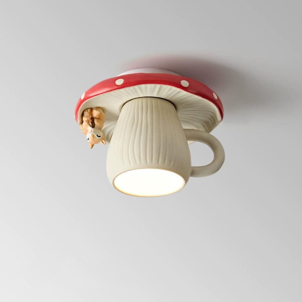 Cozette Tasse flache Deckenleuchte
