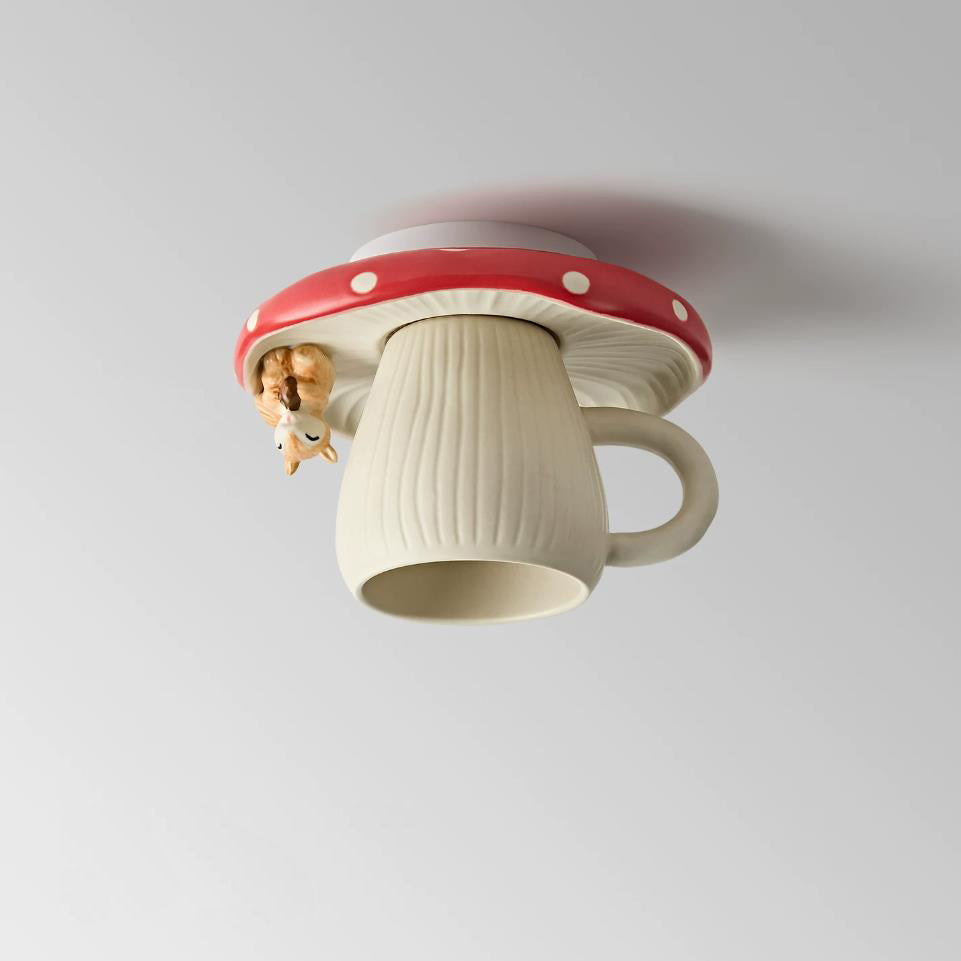 Cozette Tasse flache Deckenleuchte