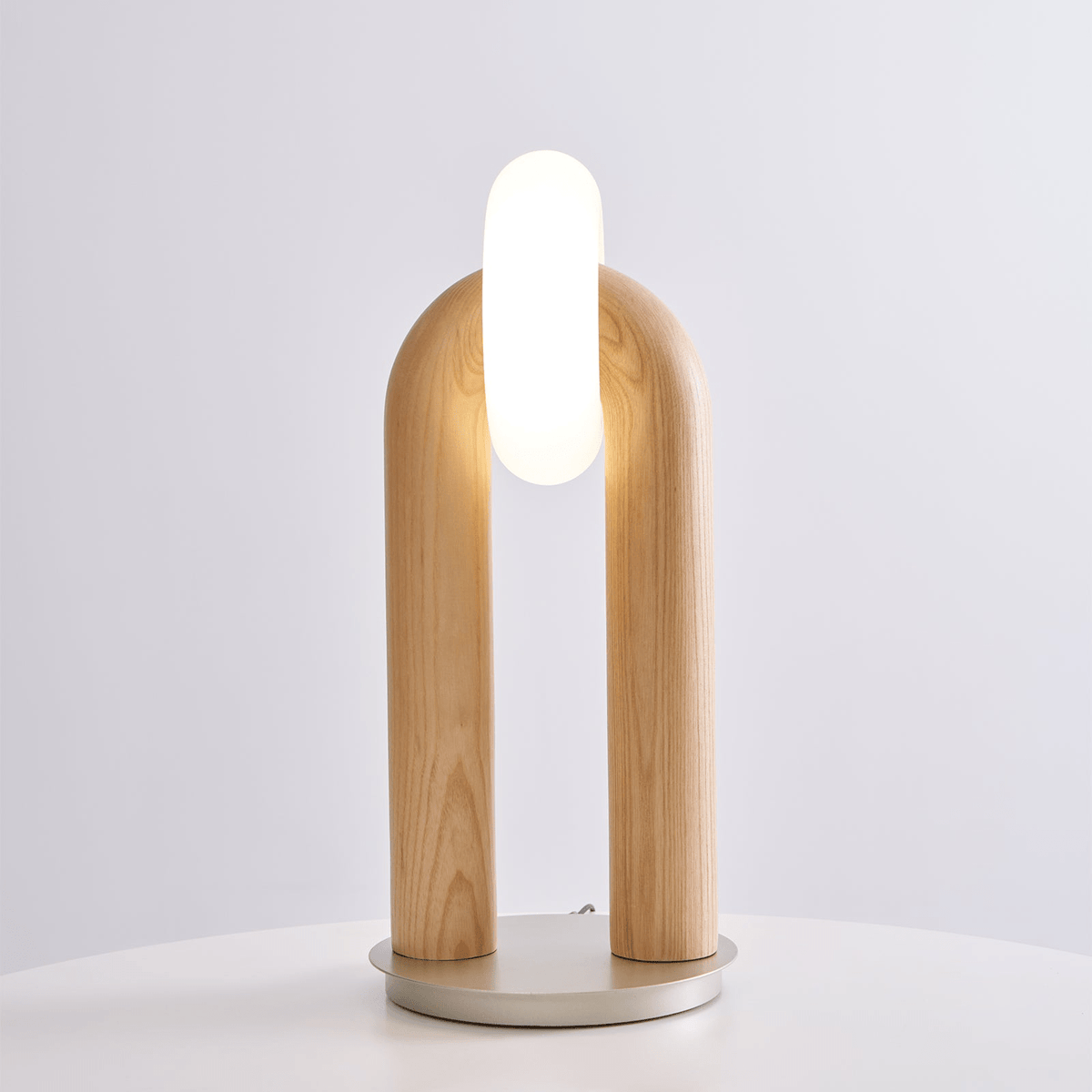 Raelix Vintage Tischleuchte aus Holz