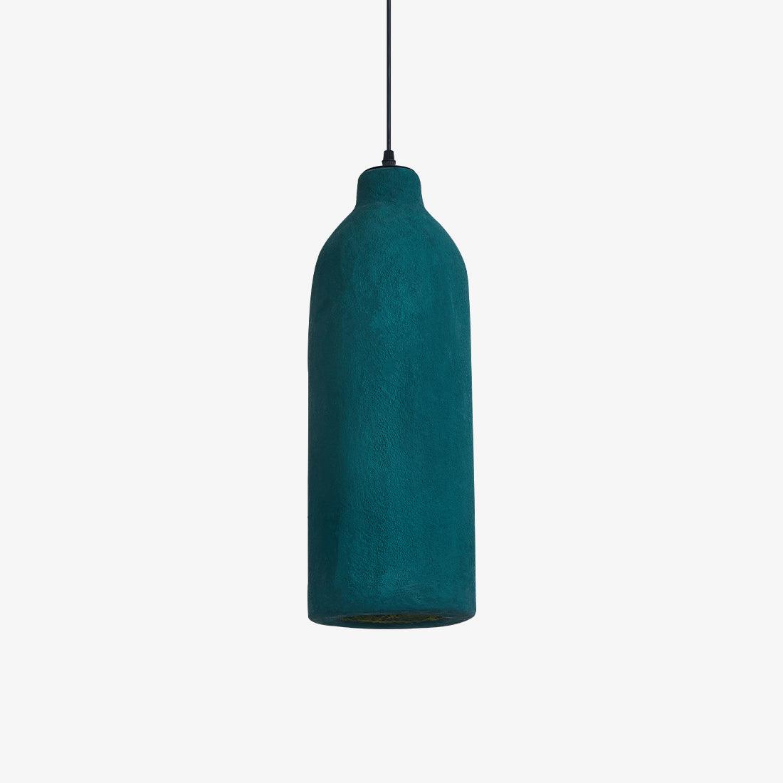 Ulvynia minimalistische Kunstharz-Pendelleuchte in Flaschenform