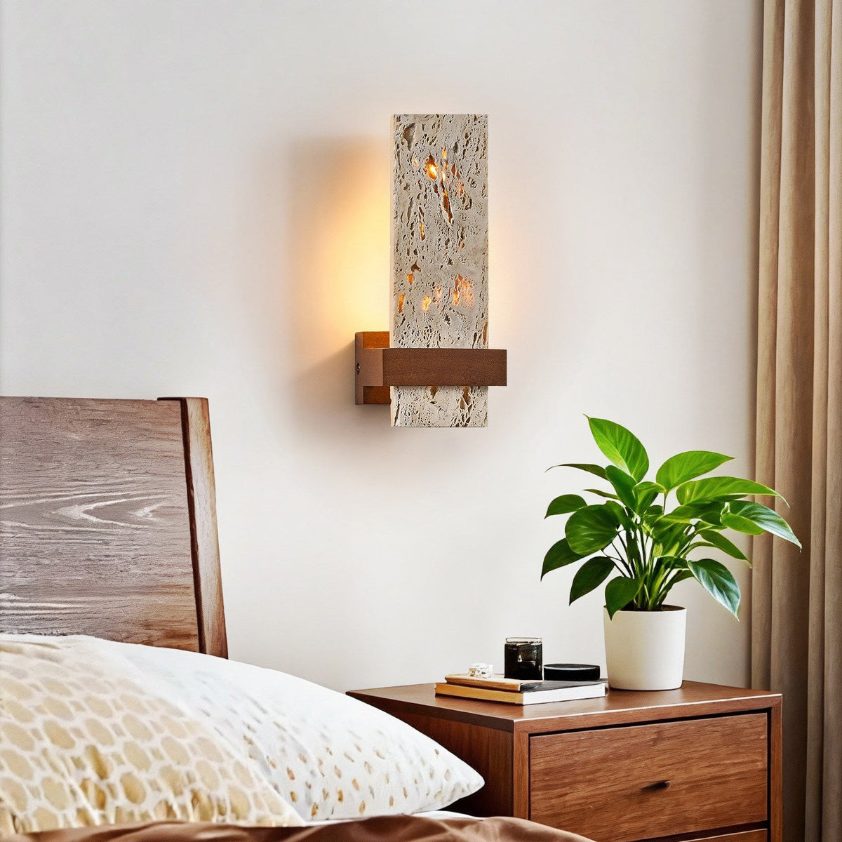 Brann Terra Travertine Wandleuchte