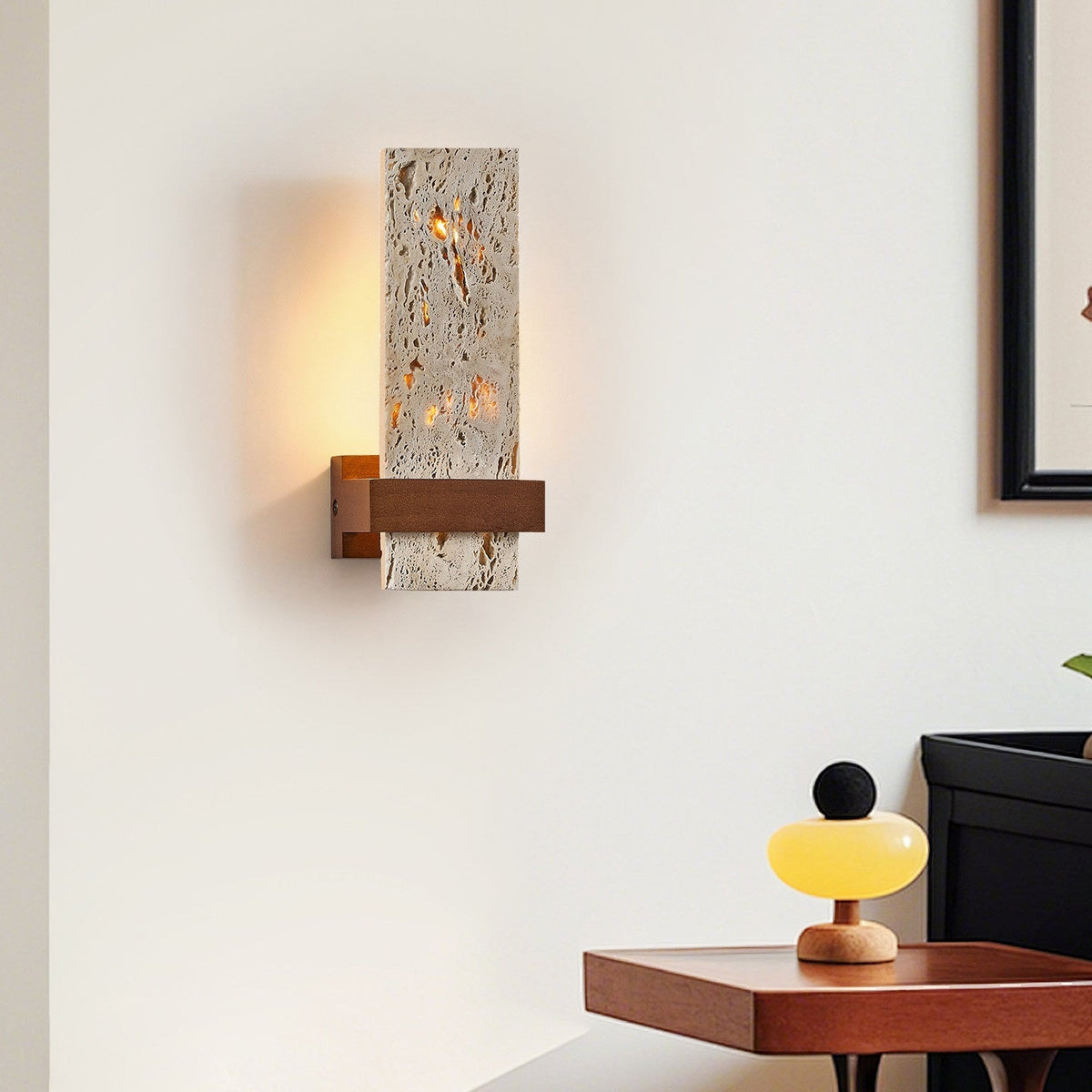 Brann Terra Travertine Wandleuchte