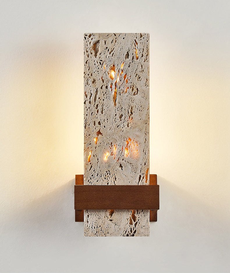 Brann Terra Travertine Wandleuchte