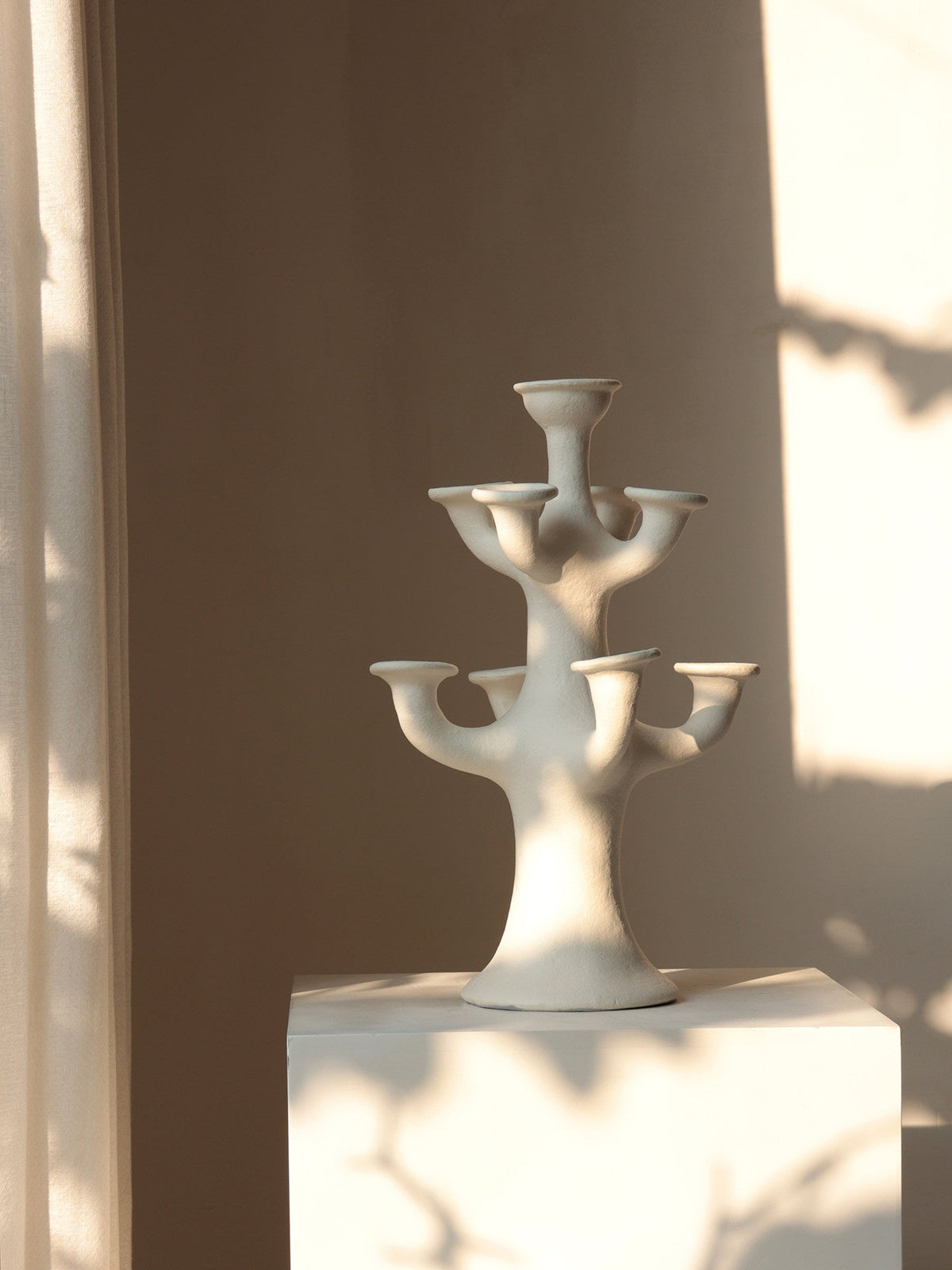 Terracotta Kerzenleuchter