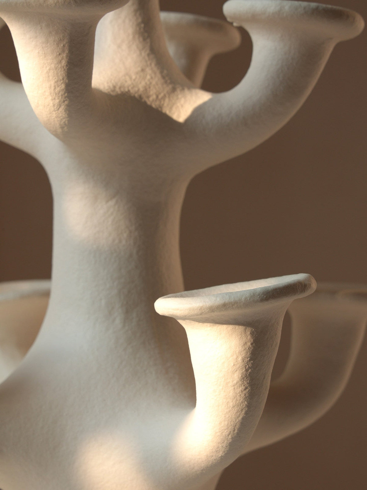 Terracotta Kerzenleuchter