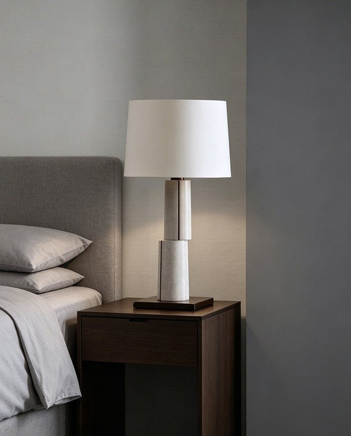 Noreraya gestapelte Tischlampe