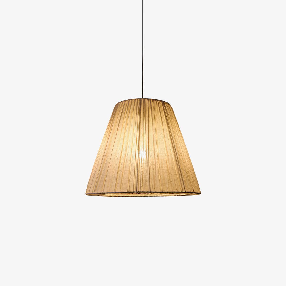 Docan Pendelleuchte aus Stoff im Retro-Stil