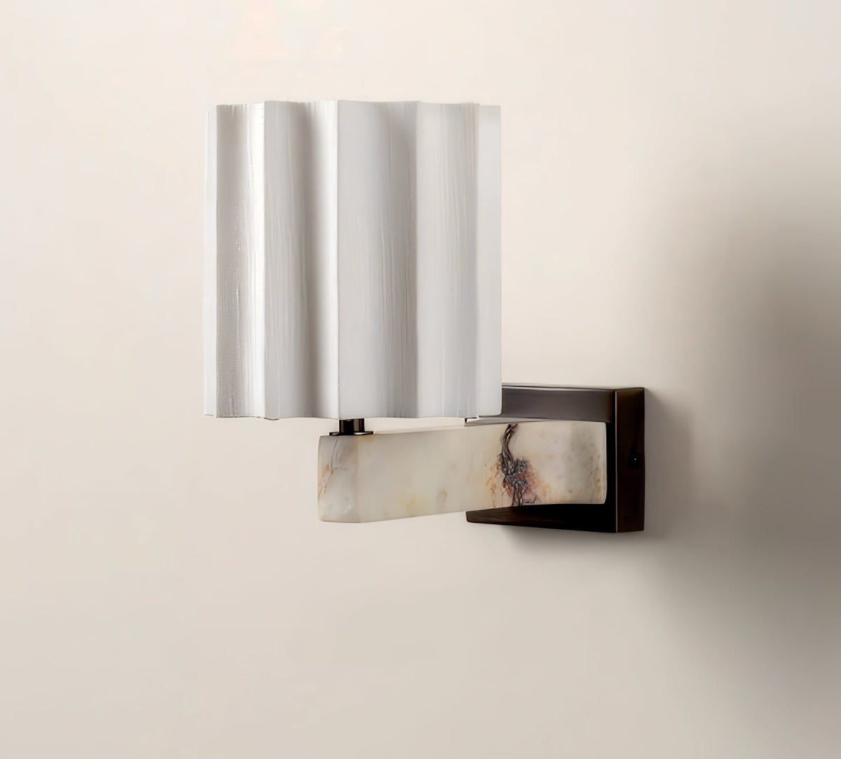 Thylor Wandleuchte Textured Lampenschirm