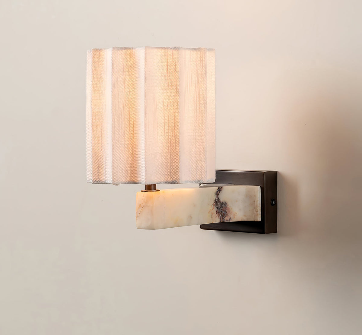 Thylor Wandleuchte Textured Lampenschirm