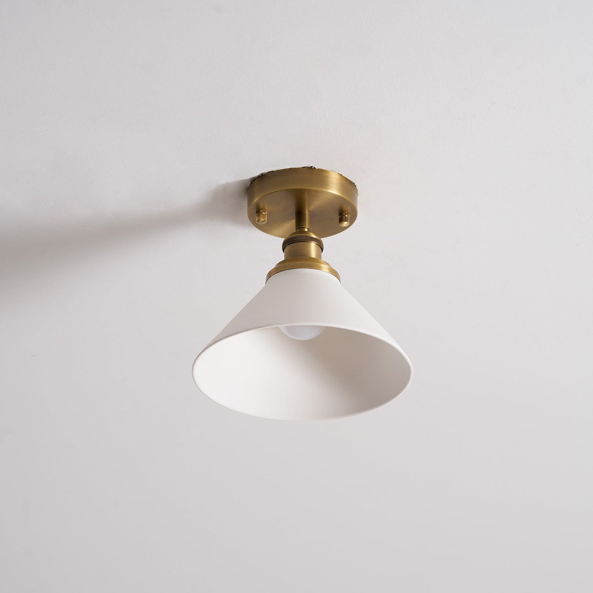 Aureleon Messing minimalistisch Design Deckenleuchte