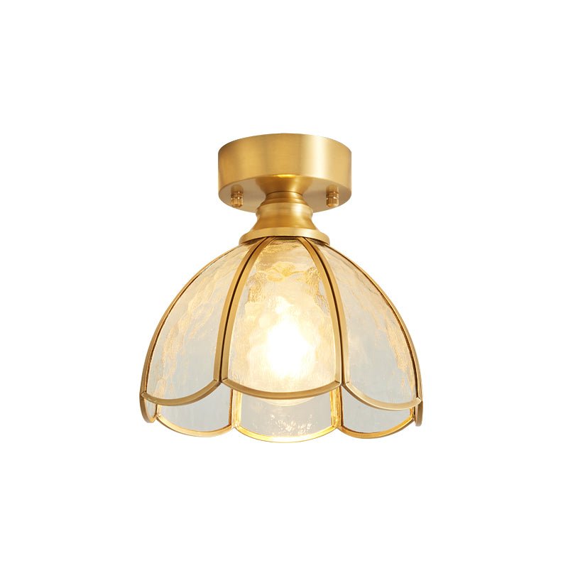 Revely Deckenleuchte Vintage Floral Stainedglass
