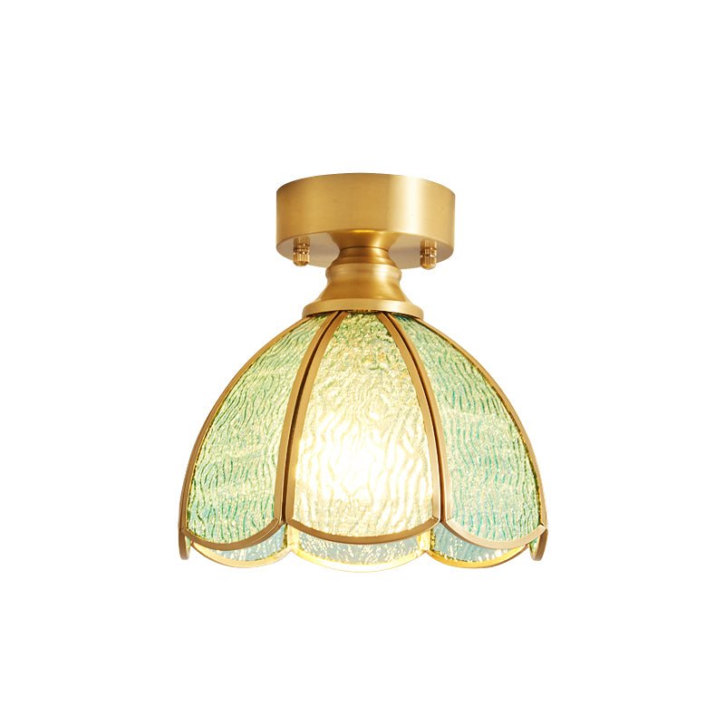 Revely Deckenleuchte Vintage Floral Stainedglass