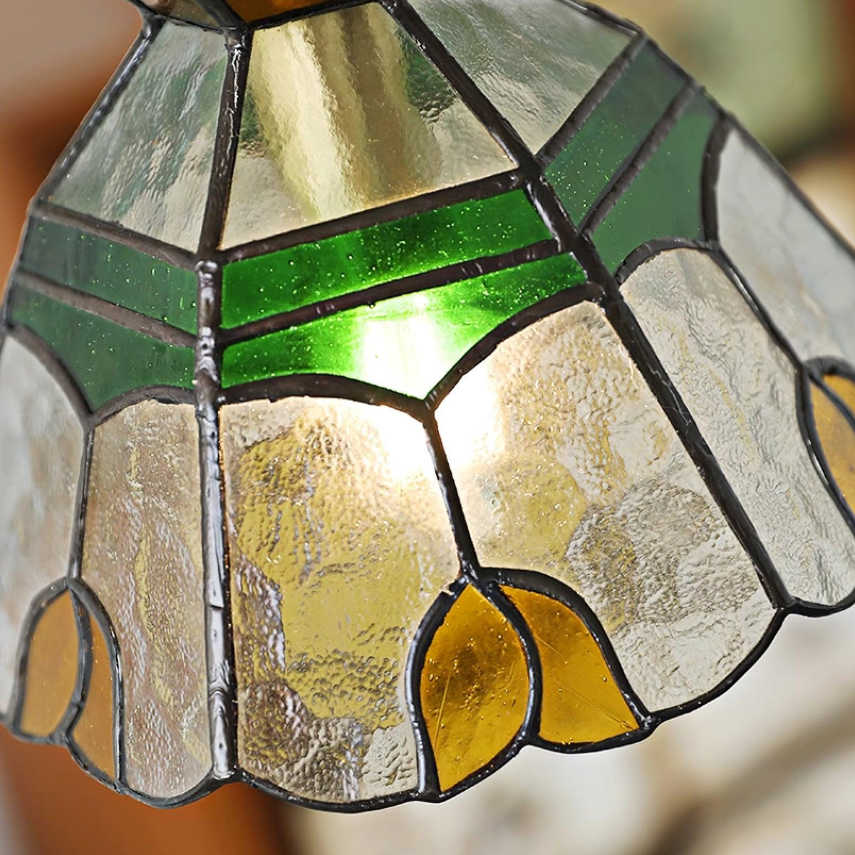 Coriva Pendelleuchte aus Rauchglas im Mid-Century-Stil