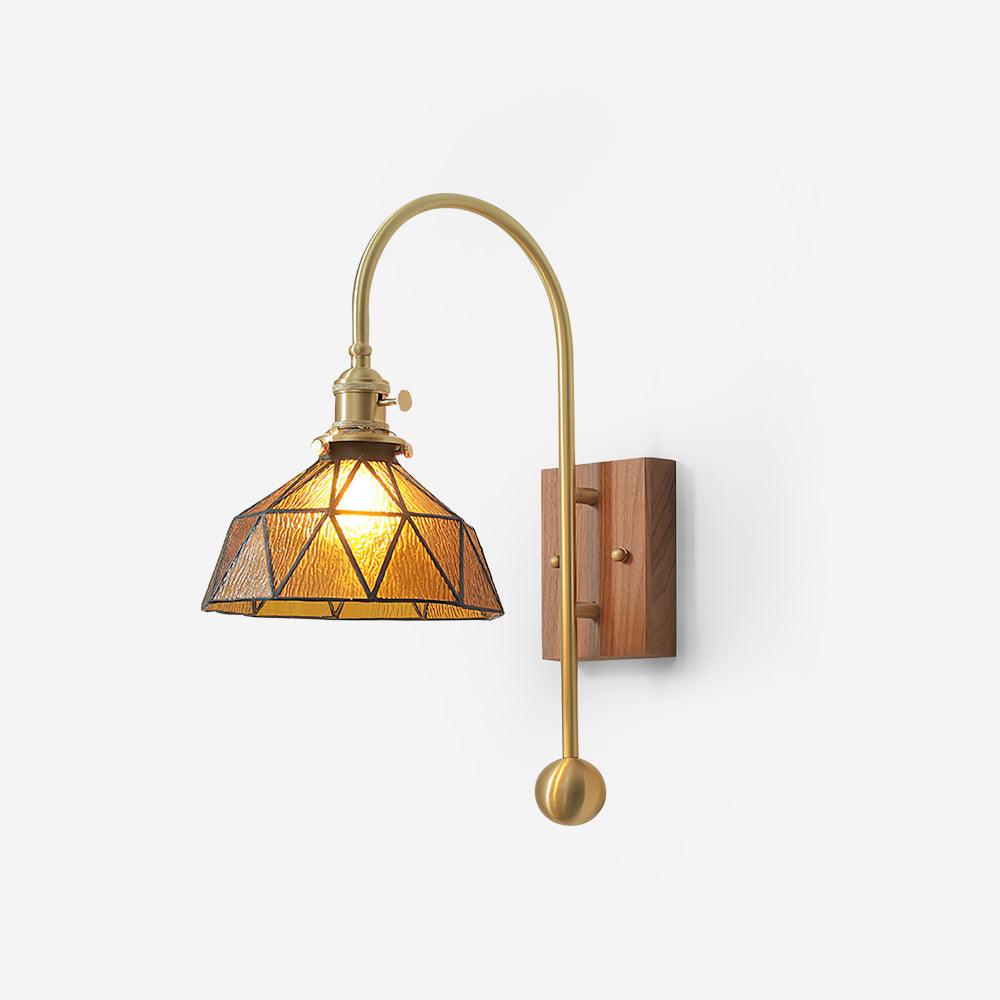 Vorelle Vintage gefärbte Wandleuchte